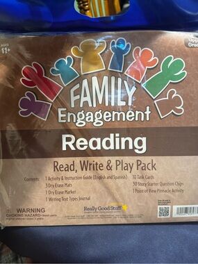 Family Engagement Reading - Read Write & Play Activity Pack Teach Upper Grades